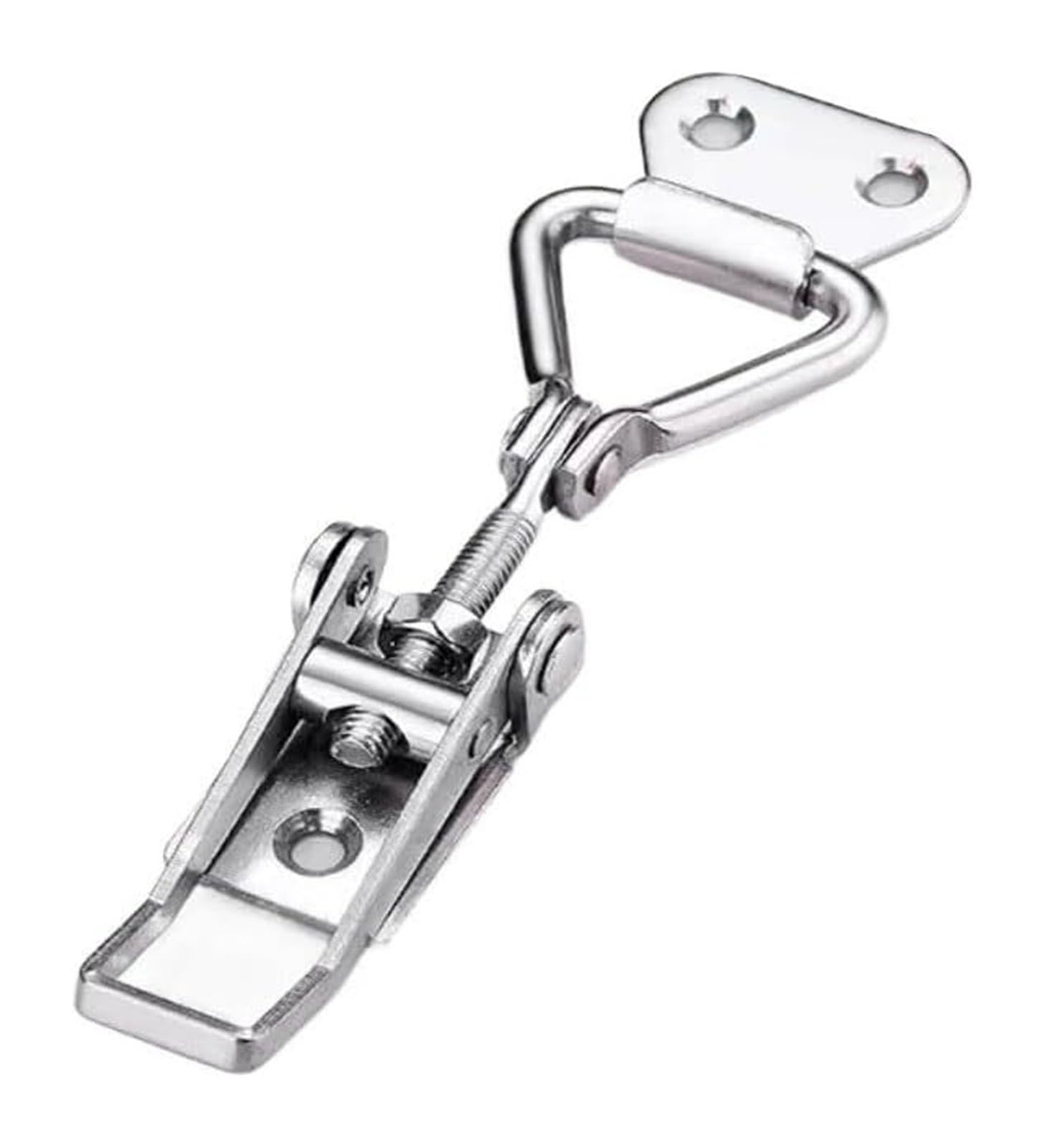 Spring-Loaded latches, 304 Stainless Steel 90 Degree Spring Toggle Latch Hasp for Cabinet