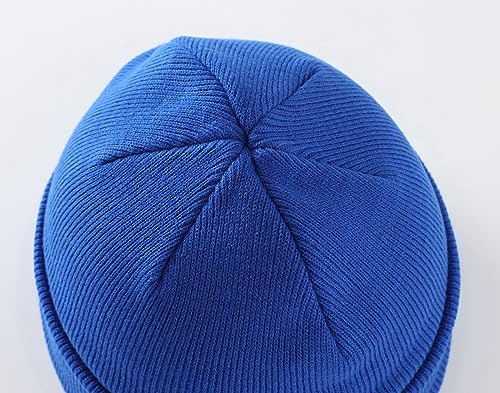 Image of Home Prefer Mens Winter Hats Acrylic Knit Cuff Beanie Cap Warm Womens Beanie Hat