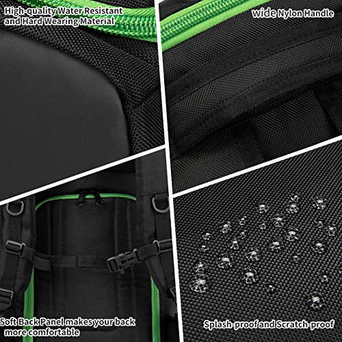 YCDFLOCW Ski Boot Bag Backpack, 50L Large Capacity WaterResistant