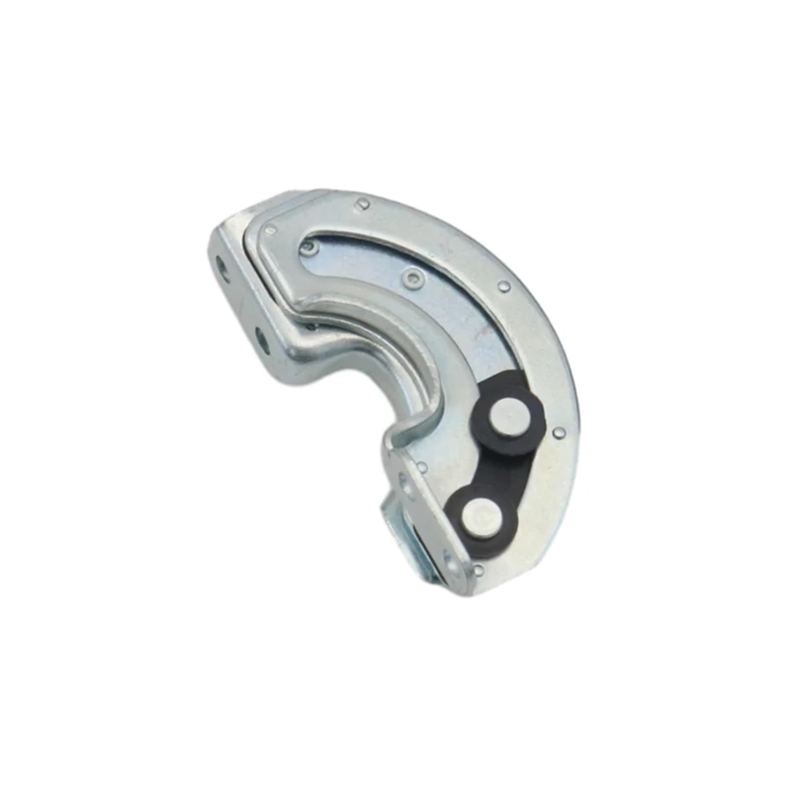 Rmwkrmogrf One Color Iron Galvanized Concealed Fan-Shaped Sliding Hinge 180 Degree Limit Rotating Door 1Pcs