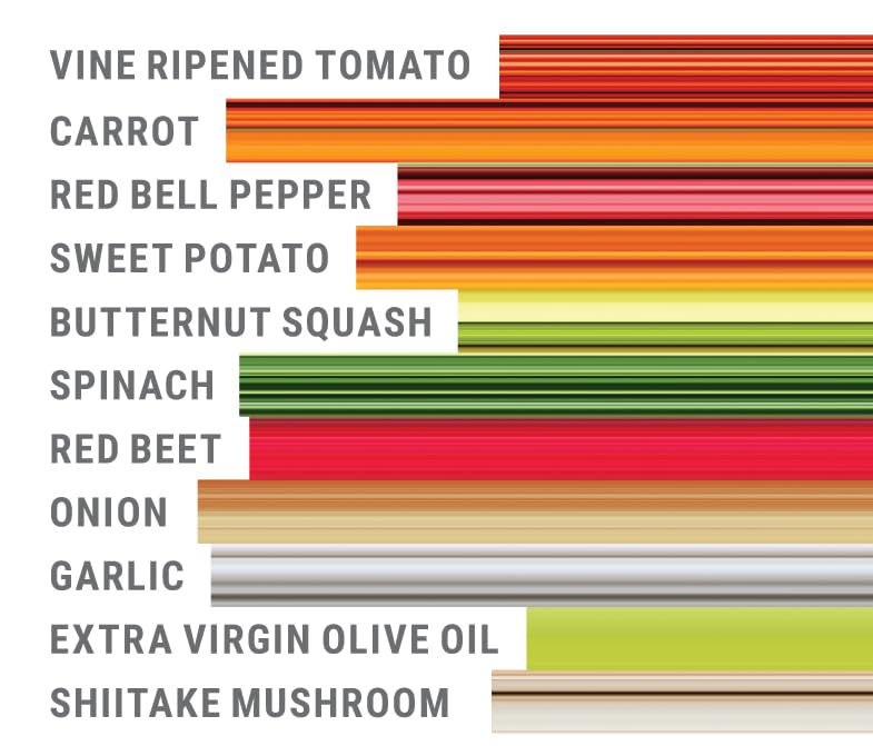Miniatura 2 de Otamot Salsa esencial orgánica (paquete de 4) 10 verduras orgánicas, sin azúcar añadido, sin OMG, vegana