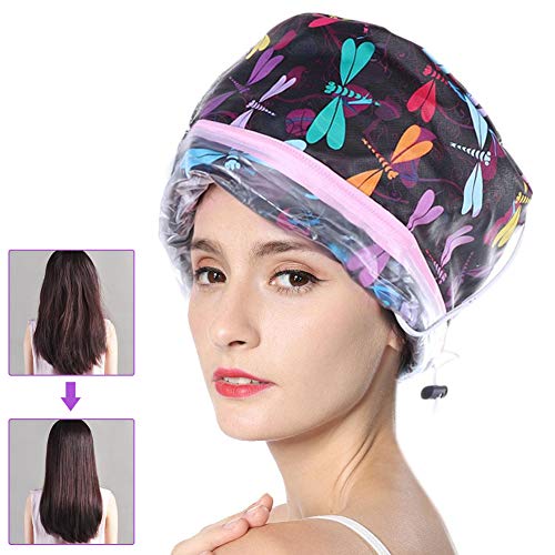 Deep Conditioning Heat Cap Electric Hair Nourishing Steamer Cap For Hair Spa Home Hair Thermal Treatment Beauty Spa US PLUG