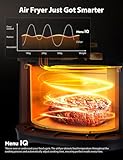 Toshiba 7.7QT Air Fryer, Family-Size for Quick and Easy Meals, 12 Preset Menus and Menu-IQ Function, 1°F Precision, 90% less fat, Double-sided Handles Easy Carrying