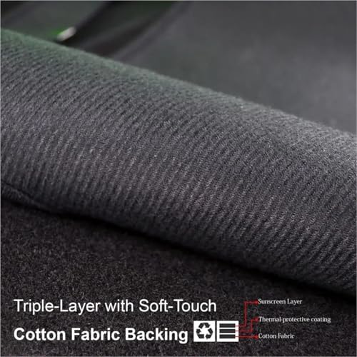 Cubierta de salpicadero premium para Corolla IM 2014-2018 | Alfombrilla protectora de tacto suave 4
