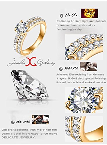 Luxuria Plated AAA Zircon Jewellery Rings