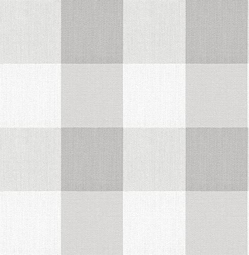 Wallpops NU3671 NUWALLPAPER 2020 (RP) Papel pintado a cuadros, gris