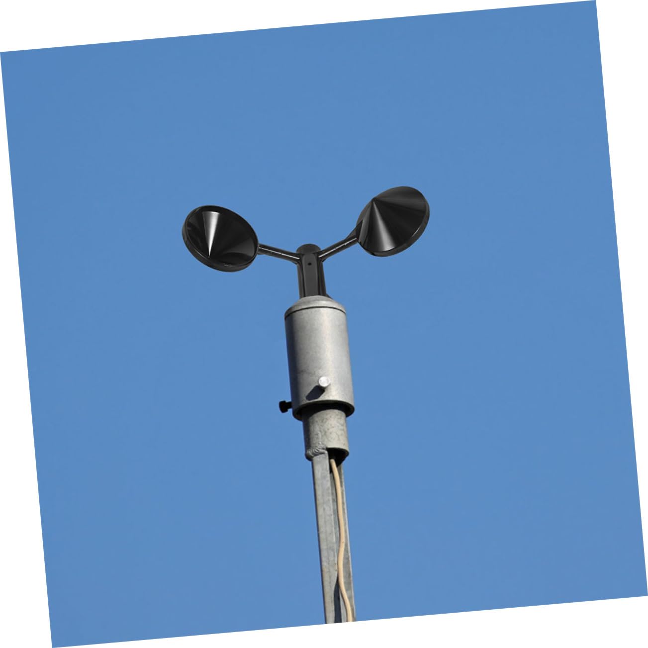 Yardenfun 3 Stück Windsensor Gehäuse Windgeschwindigkeitssensor Windmessgerät Ersatz Anemometerbecher Abs Robust Wetterfest Für Außendekor Terrasse Garten