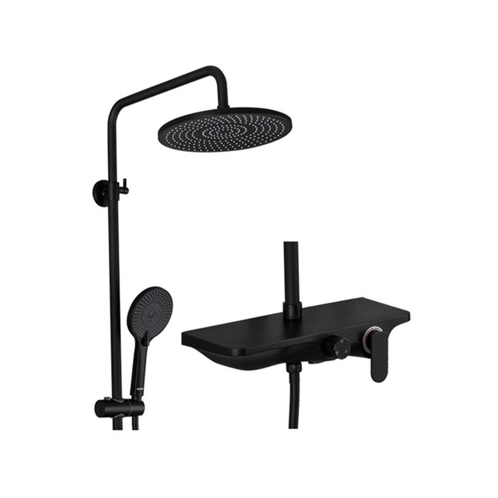 SWENEEN Handheld Showershower System Faucets,Luxury Shower Faucet With 3 Function Hand Shower,Wall Mounted Shower Faucet Set,Easy Installation,