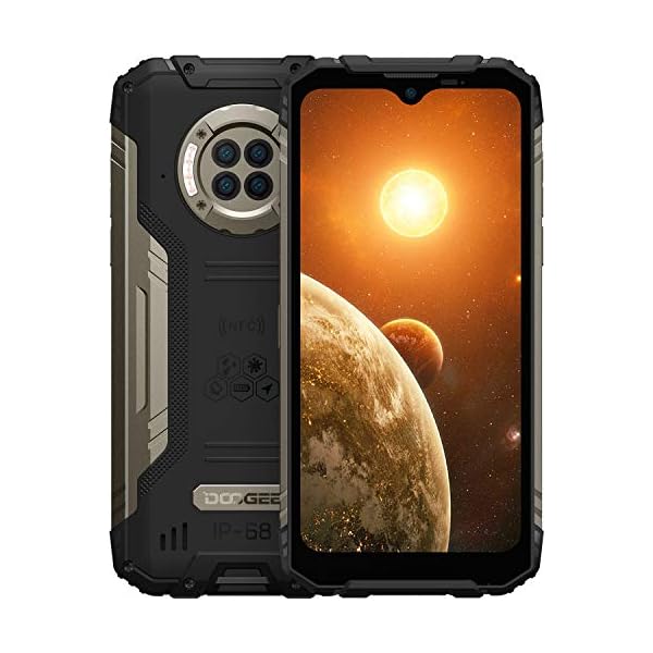 DOOGEE-S96-Pro-Official-Rugged-Smartphone-8GB-128GB-with-Night-Vision-Camera-Cell-Phone-Unlocked-6350-mAh-Battery-Helio-G90-877MP-UHD-Photo-IP68IP69K-Waterproof-2021-GPSNFC-Smartphone-Black DOOGEE Rugged Smartphone, S96 Pro (Official) Cell Phone Unlocked, 8GB + 128GB, Night Vision Camera, 48MP Quad Camera, 6350 mAh, Helio G90,IP68 Waterproof Smartphone GPS/NFC/Android 10 2021(Black)