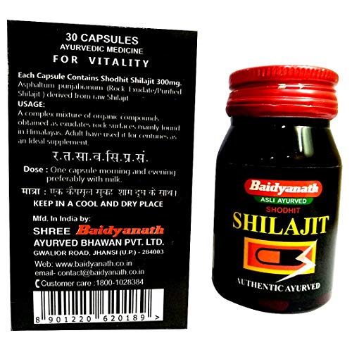 Baidyanath Jhansi Shilajit,Pack of 30 Capsules - Image 5