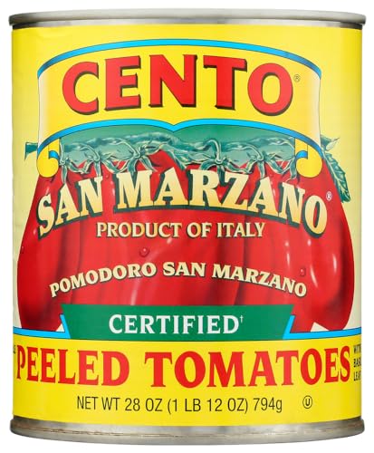 Cento Certified Peeled Tomatoes with Basil Leaf -- 28 oz - 2 pc