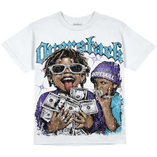 Image of DopeSkill Graphic Tee Streetwear Hypebeast Hip Hop Unisex Premium T-Shirt Sneaker Colour Matching Shirts Gift for Sneakerhead