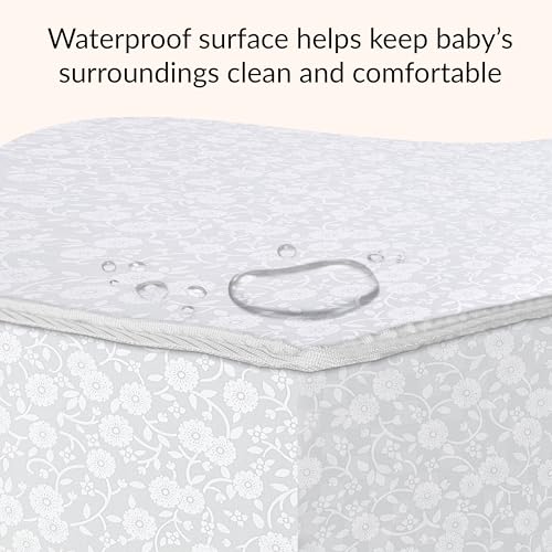 Image of Dream On Me Nap Nest Baby Crib Mattress, GREENGUARD Gold, Made in USA | Waterproof Cover, 88 Coil Spring Support, BSA Verified, ASTM & CPSC Tested, Fits Full Size Crib and Toddler Bed 52 inchx28 inchx5 inch