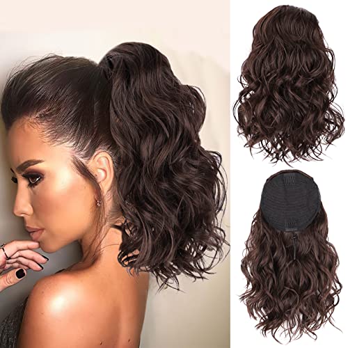 AISI BEAUTY Reddish Chocolate Brown Ponytail
