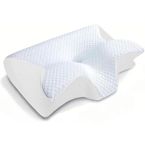 Generisch Pillowdaddy Pillow Daddy Das Nacken - Therapiekissen Antischnarchkissen Ergonomisches Memory Foam Kissen – Nackenstützkissen Für Seiten, Rücken & Bauchschläfer, Atmungsaktiv & Waschbar