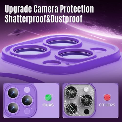 Image of Symcele Designed for iPhone 15 Pro Case, Light Purple
