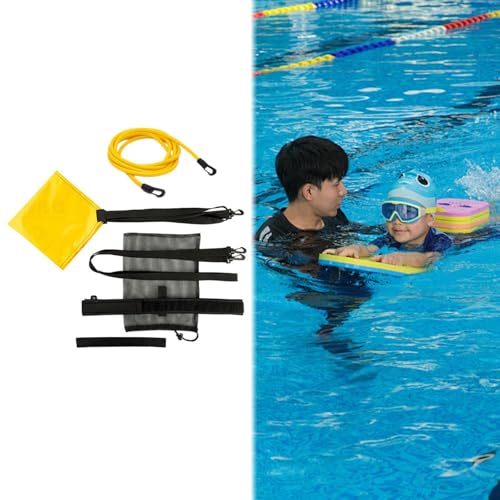 Cinturón de resistencia para natación con paracaídas pequeño miniatura 2