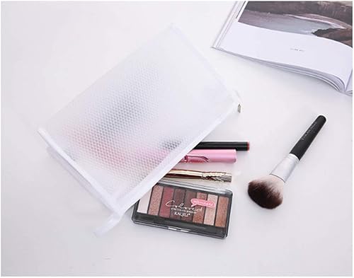 Miniatura 5 de AKOAK Bolsa de maquillaje de viaje de 2 piezas, bolsa de almacenamiento portátil de EVA para necesidades diarias, impermeable, organizador de