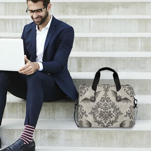 Bolso maletín vintage para laptop y oficina miniatura 3