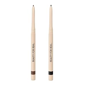 Beauty For Real I-Line 24-7 Eyeliner Bundle - Includes Whiskey Black Magic - Long-Wearing Waterproof Gel Formula -