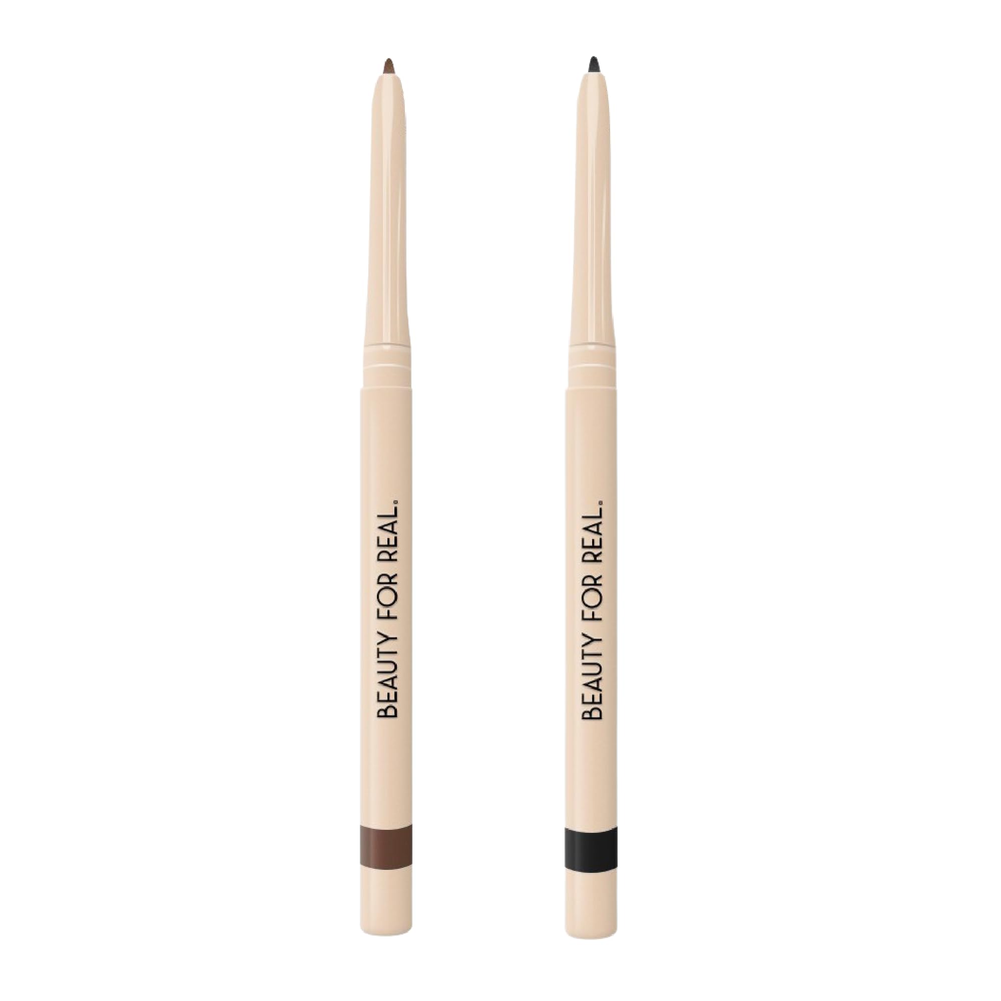 Beauty For Real I-Line 24-7 Eyeliner Bundle - Includes Whiskey Black Magic - Long-Wearing Waterproof Gel Formula -