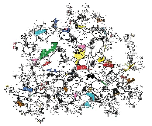 Clementoni - 39804 - Rompecabezas Imposible Peanuts - Puzzle de 1000 Piezas para Adultos, Puzzle Cómico, Difícil - Hecho en Italia miniatura 6