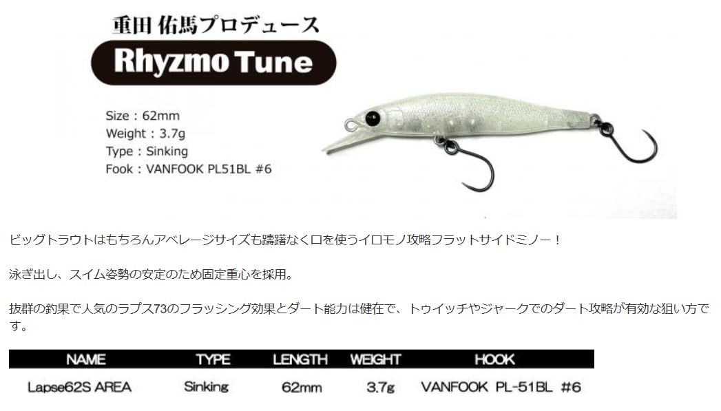 Amazon.co.jp: ハルシオンシステム(Halcyon System) ラプス62S AREA