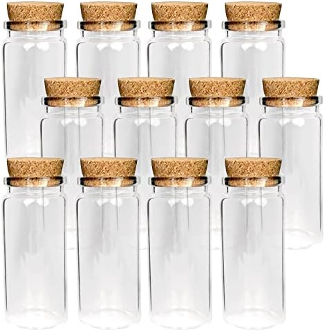 Produktbild von Unxuey 14x 5 Ml Glasfläschchen Mit Skala – Transparent, Dicht Verschlossen, Für Flüchtige Lösungen & Proben