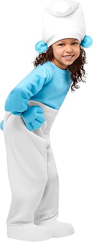 Vista 5 de Rubie's Toddler The Smurfs Costume Jumpsuit