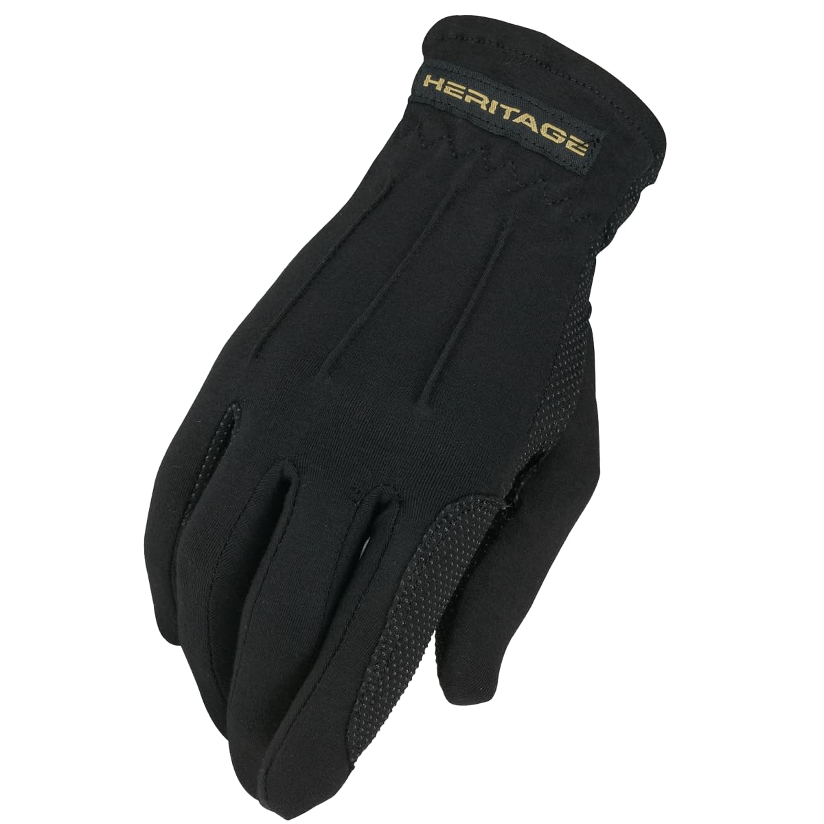 Heritage Performance Gloves, Power Grip Glove, Size 10/11, Black