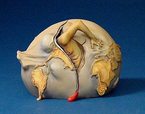 Parastone Museums Kollektion Escultura - Niño geopolítico observa el Nacimiento del Hombre Nuevo - basado da una Pintura de Salvador Dali #10