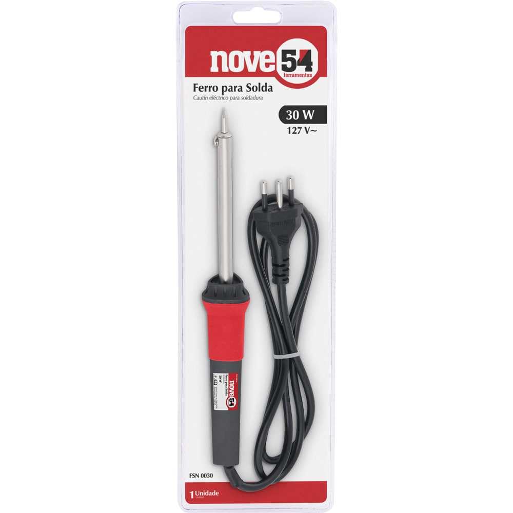 Nove54, Ferro Para Solda, 100 W, 220 V~, Fsn 0100. | Amazon.com.br