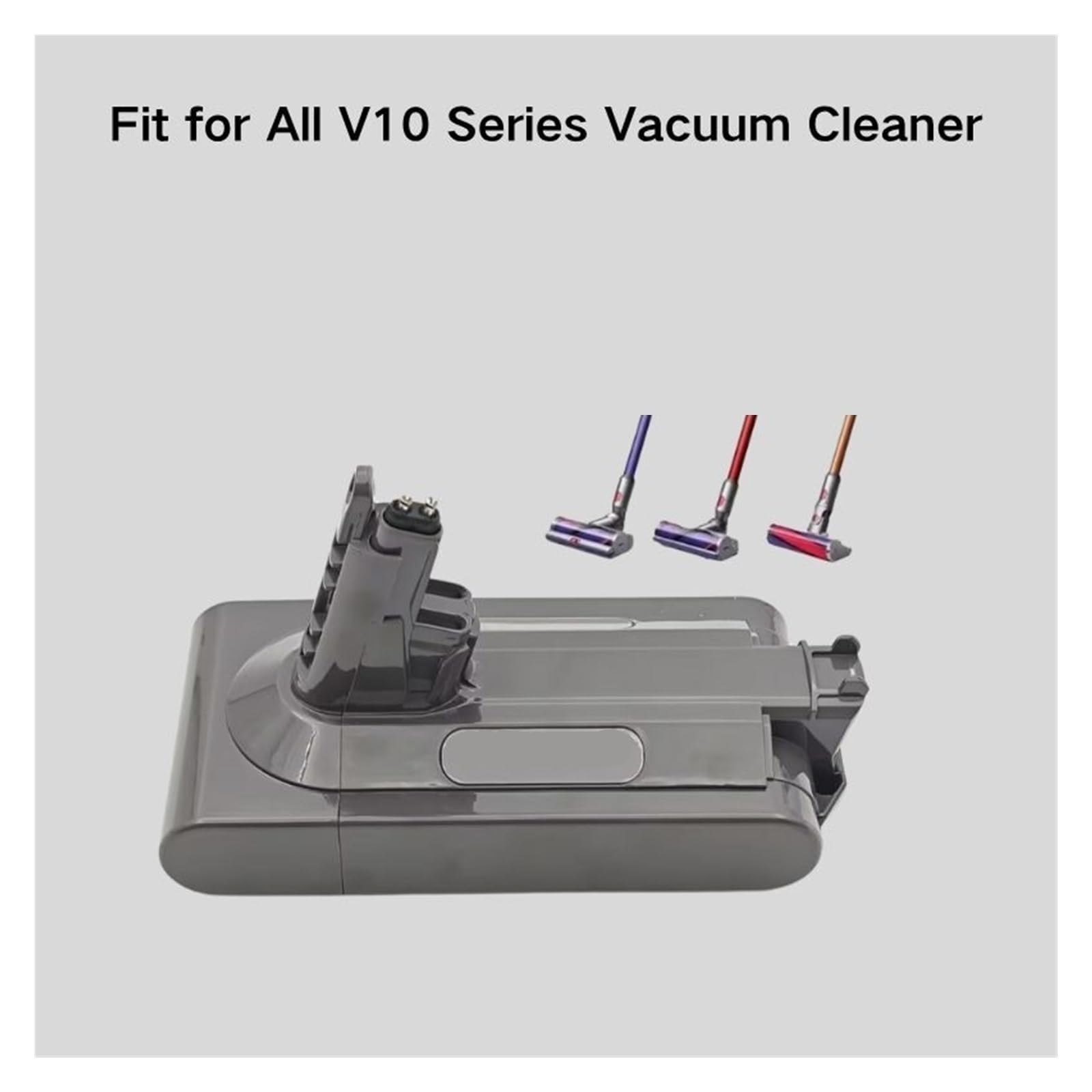 Batteria for aspirapolvere portatile, compatibile con Dyson, V10 | Batteria sostitutiva for aspirapolvere senza fili, batteria for aspirapolvere portatile(V10 12800mAh 1PCS)
