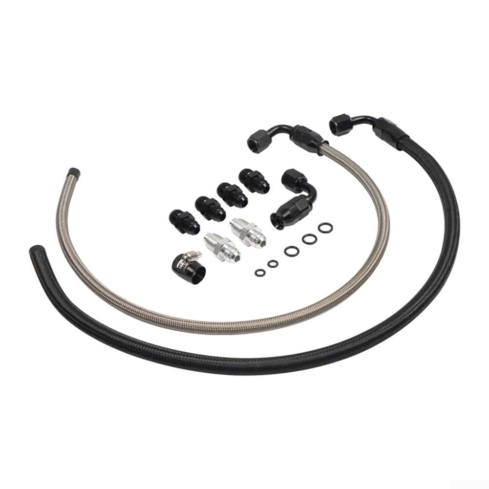 Kit Tuyau pour tressé pour aluminium AN6 25po Haute Pression