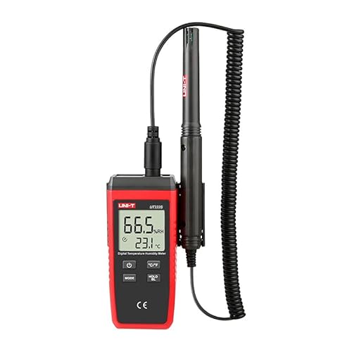 UNI-T Uni-Trend UT333S Handheld Temperature and Humidity Meter Digital Industrial air Temperature and Humidity Detector(UT333S)