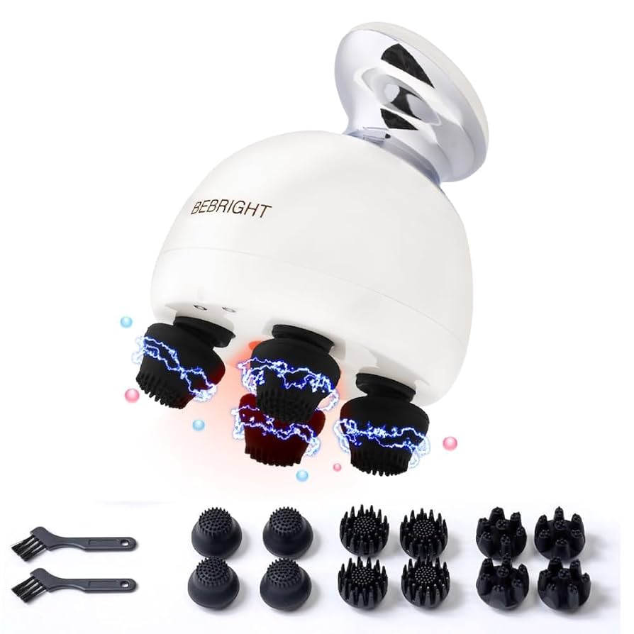 Amazon | EMS ヘッドスパ | 電動頭皮ブラシ スカルプ ヘッドスパ