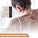 XAYIUIYAX Reusable Pain Patch - for Sore Muscle Relief - Includes 3 Adhesives, 1 Patch & 1 Carry Case - Relief Back, Foot, Knee, Neck & More - Easy Adhesive Application - 3.03