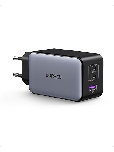 UGREEN Nexode X USB C Ladegerät 100W Mini GaN Charger 3-Port PD Netzteil Kompaktes Schnellladegerät PPS 45W Kompatibel mit MacBook Pro, iPhone 17 Air, 16, Galaxy S25 Ultra