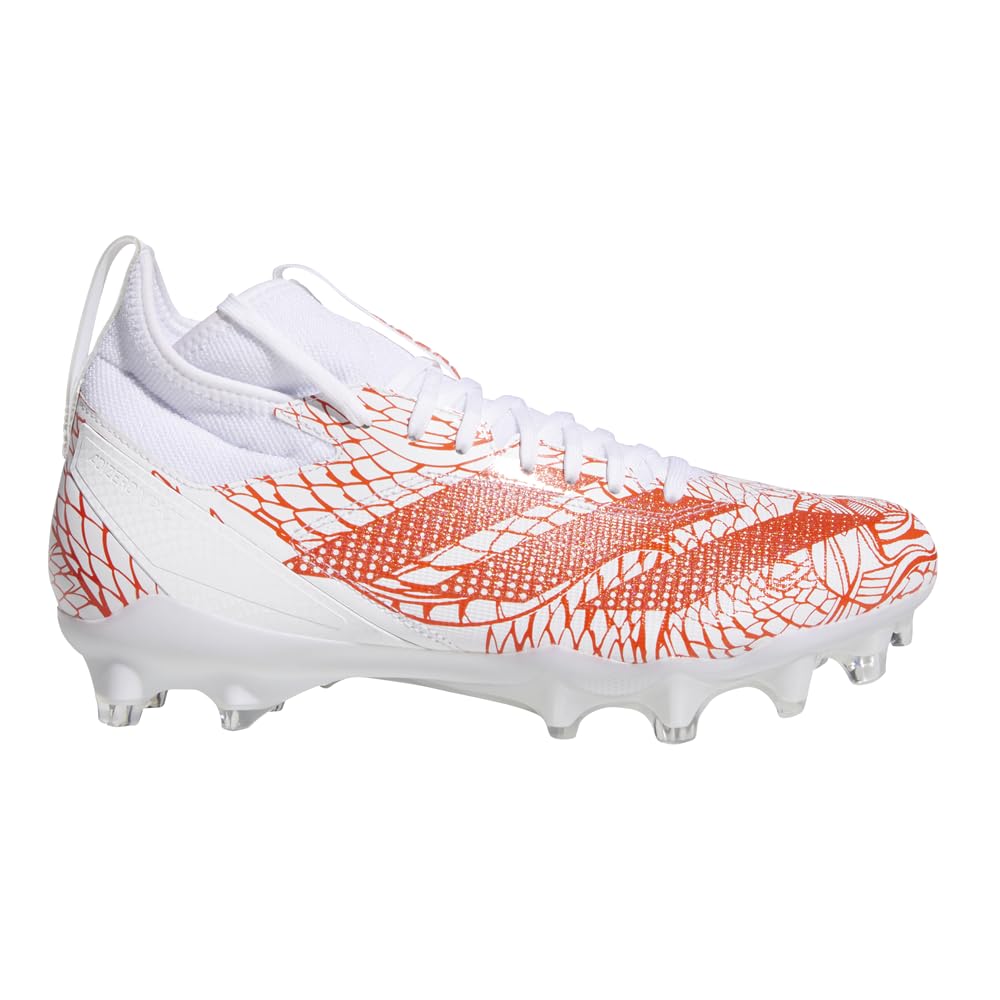 Mens Adizero Impact Exotic Speed Football Sneakers Shoes - White
