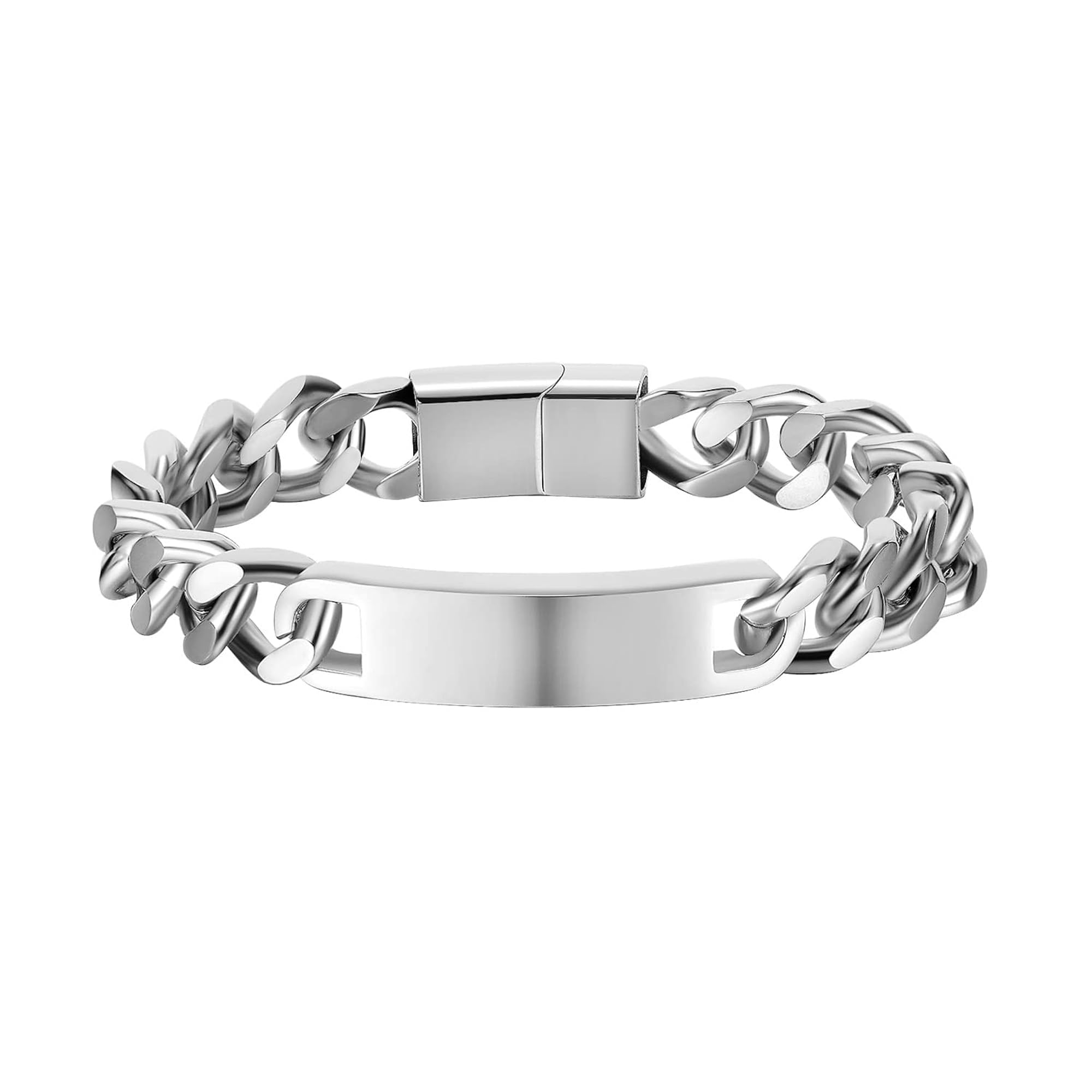 Stylish Stainless Steel Chain Bracelet for Men & Boys