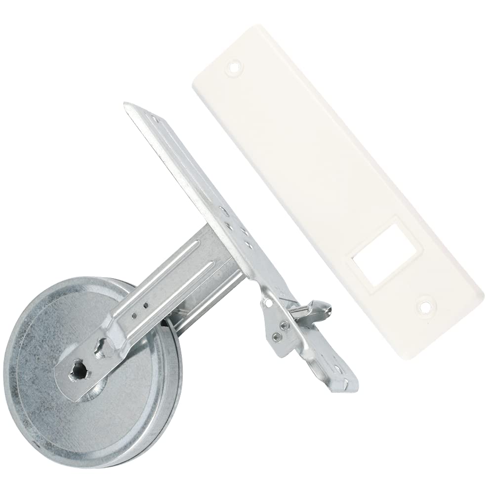 Gurtwickler Weiß Mit Abdeckplatte - Für 20-24mm Gurte Bis 8m Aufnahme