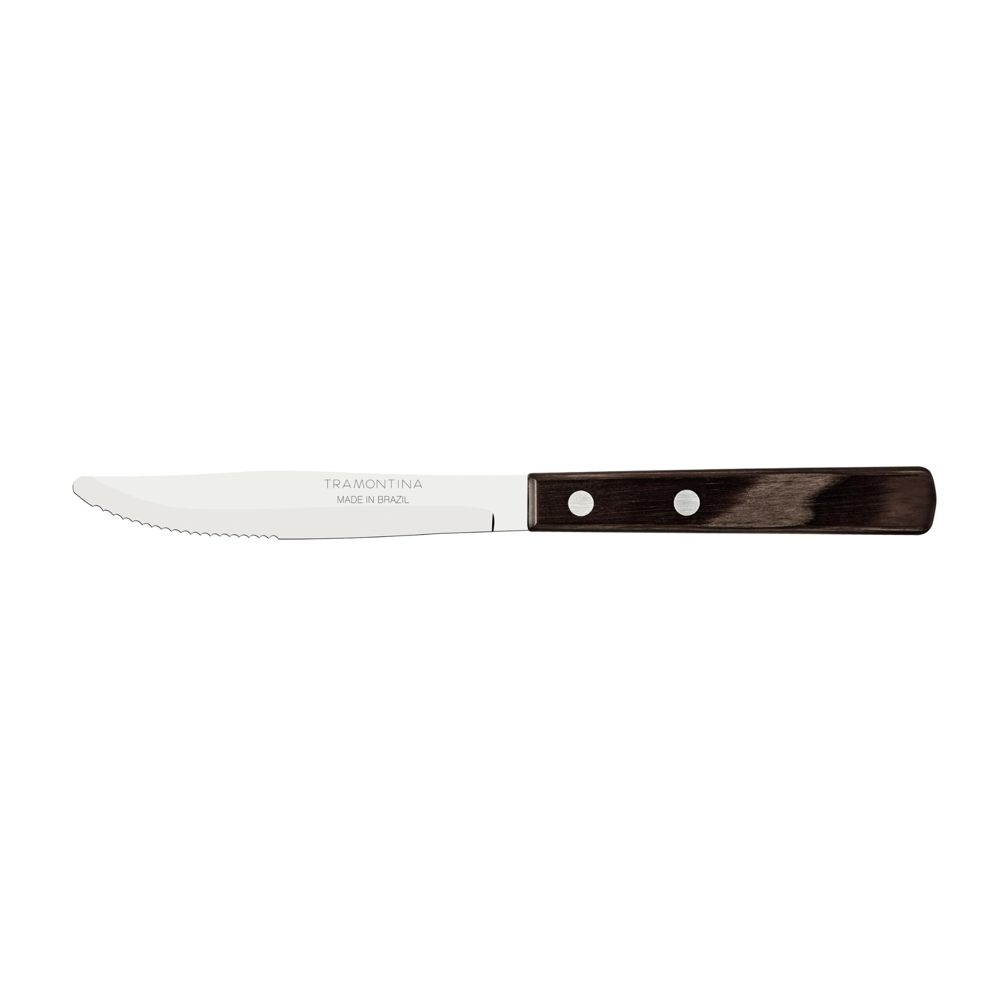 TramontinaTable Knife 20 cm Poly Wood Dark Brown < Dishwasher-Safe >