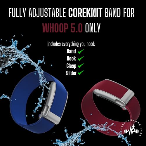 Bracelet WHOOP 5.0 textile respirant AR LABS accessoire de sport