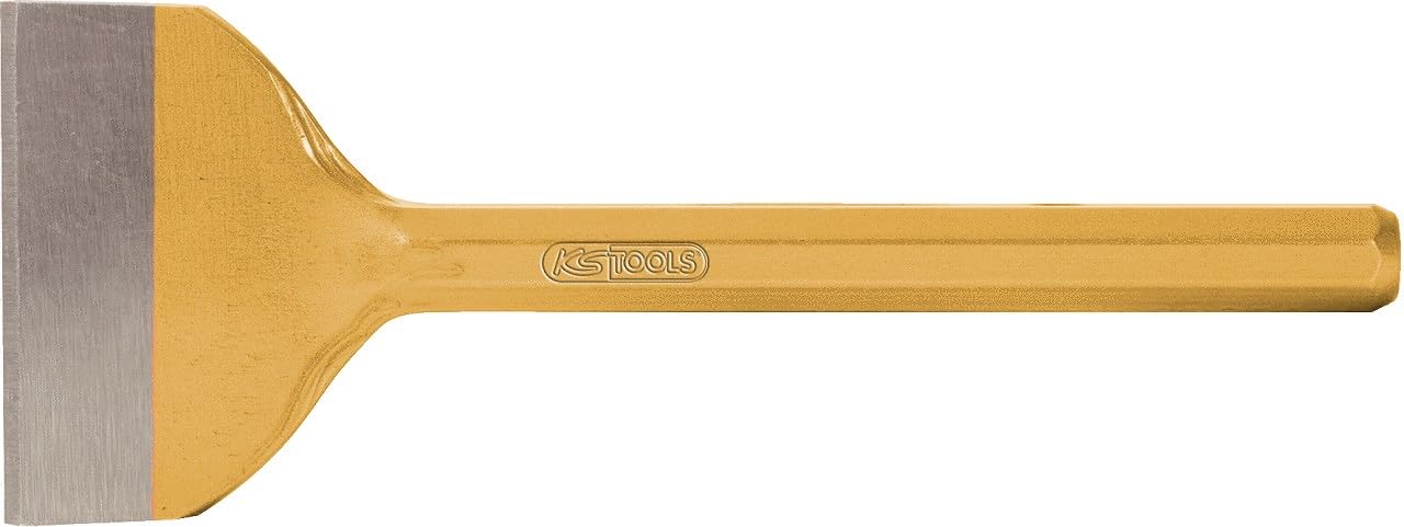 Burin plat ovale 250x70mm à large tranchant pour joint de pierre