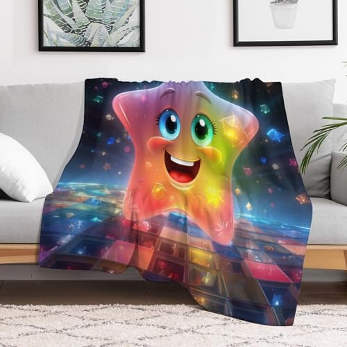 Couverture de canapé étoiles impression numérique 3D pour enfants