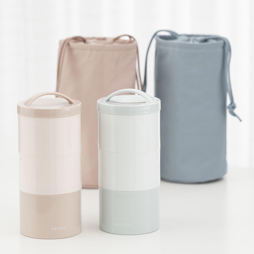 出前箱　タテ型　三段 アルミ出前箱縦型 カンダ 出前箱・岡持ち 【通販モノタロウ】