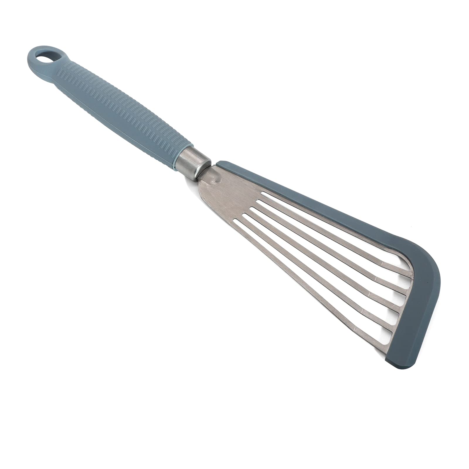Silicone Fish Spatula Slotted Fish Turner Spatula For Nonstick Cookware with Flexible Blade for Frying with Heat Resistant Silicone Handle