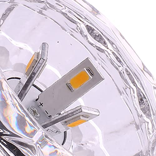Plafonnier LED cristal de qualité supérieure pour un séjour raffiné - 4