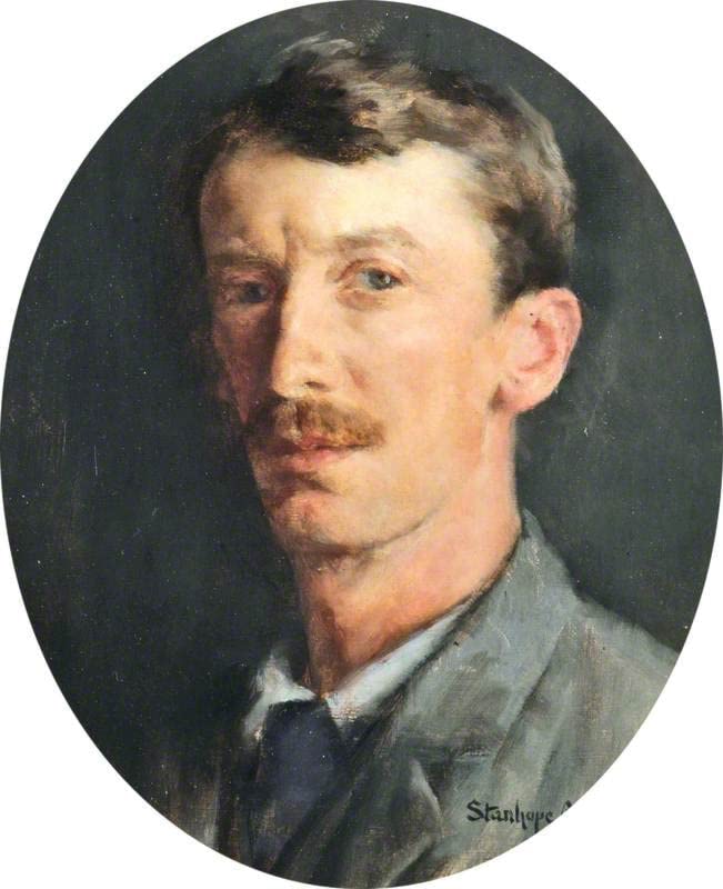 Tableau autoportrait Stanhope Alexander Forbes, impression d'art sur toile 60x90