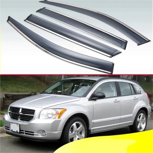 Déflecteurs extérieurs en plastique résistant pour Dodge Caliber - 2